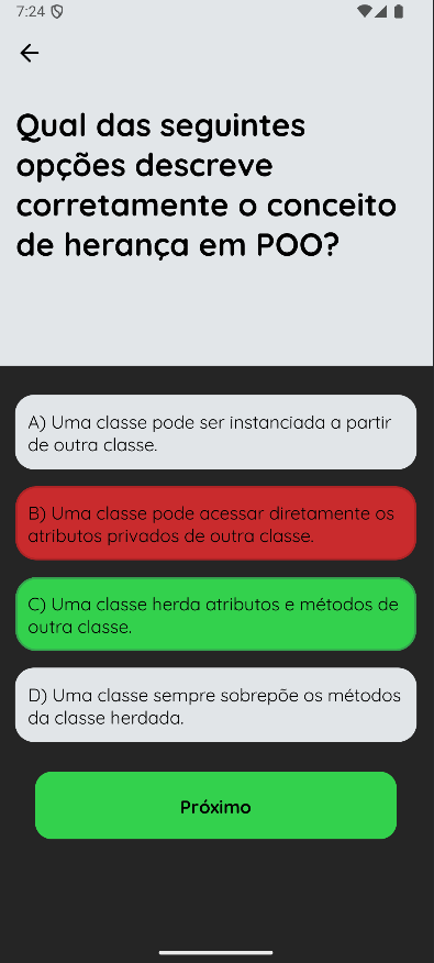Exemplo de quiz